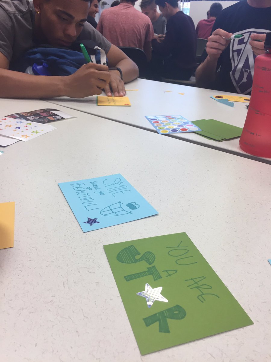 The creativity is coming out from <a href="/PVCCTrackXC/">PVCC Track/XC</a> athletes....making some great encouragement cards for <a href="/myvsuw/">Valley of the Sun United Way</a> United Way. <a href="/PVCCPumas/">Puma Athletics</a>