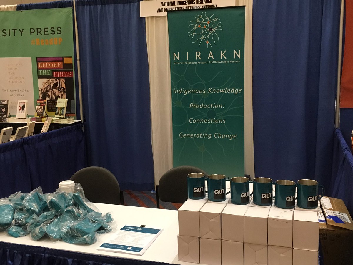 The_NIRAKN's tweet photo. @QUTmedia @arc_gov_au #Nirakn2016 up at #2016ASA Conf Denver USA! DProf Moreton-Robinson keynote panel w Prof Cheryl Harris @UCLA 24hrs away https://t.co/PhbGyIQUm0