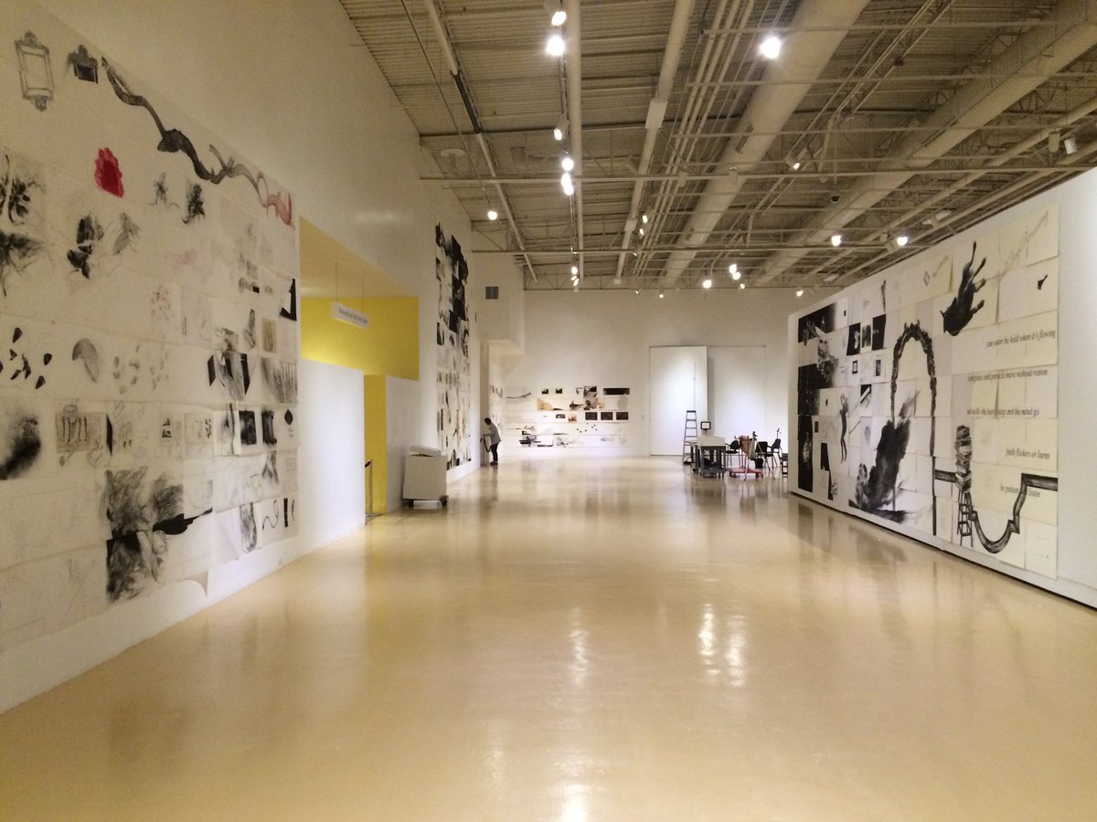 MoodyGallery's tweet image. James Drake -"Anatomy of Drawing and Space (Brain Trash)" @EPMuseumofArt through January 8, 2017 #elpasomuseumofart #epma #jamesdrake #mcasd