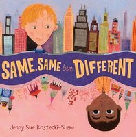 K/1-Great book for Community! Though their worlds might look different, they are actually similar. Same, same. But different!  #sdwbookaday