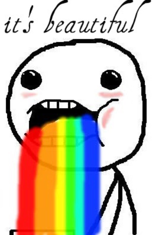 Дэниел рэдклифф и чай. Мем плюет. Радуга из глаз. Под мем. Тошнит радугой.