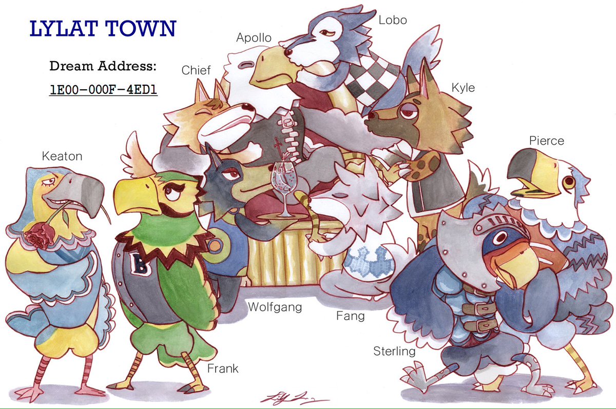lys on twitter villagers of my acnl village lylat town the