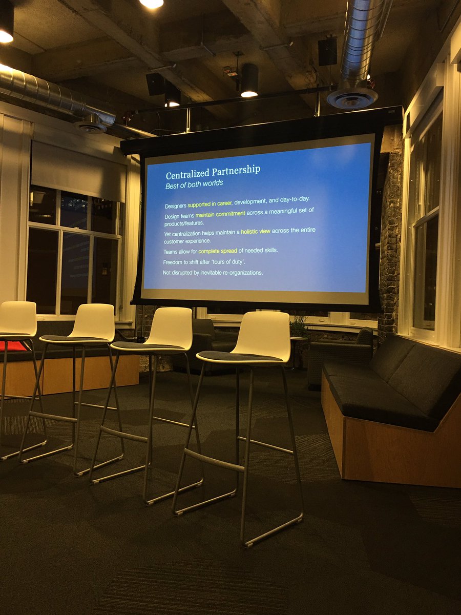 brim's tweet photo. With this deisgn team model you can get the best of both world. @ixdasf #designorgdesign https://t.co/30SF70IoAy