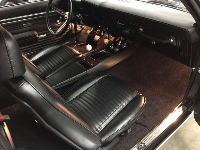 RESTOREaMUSCLEC's tweet image. 1969 Camaro RS SS 396 4-speed #forsale #frameoff restored! Black on black @RESTOREaMUSCLEC @CamaroPerform