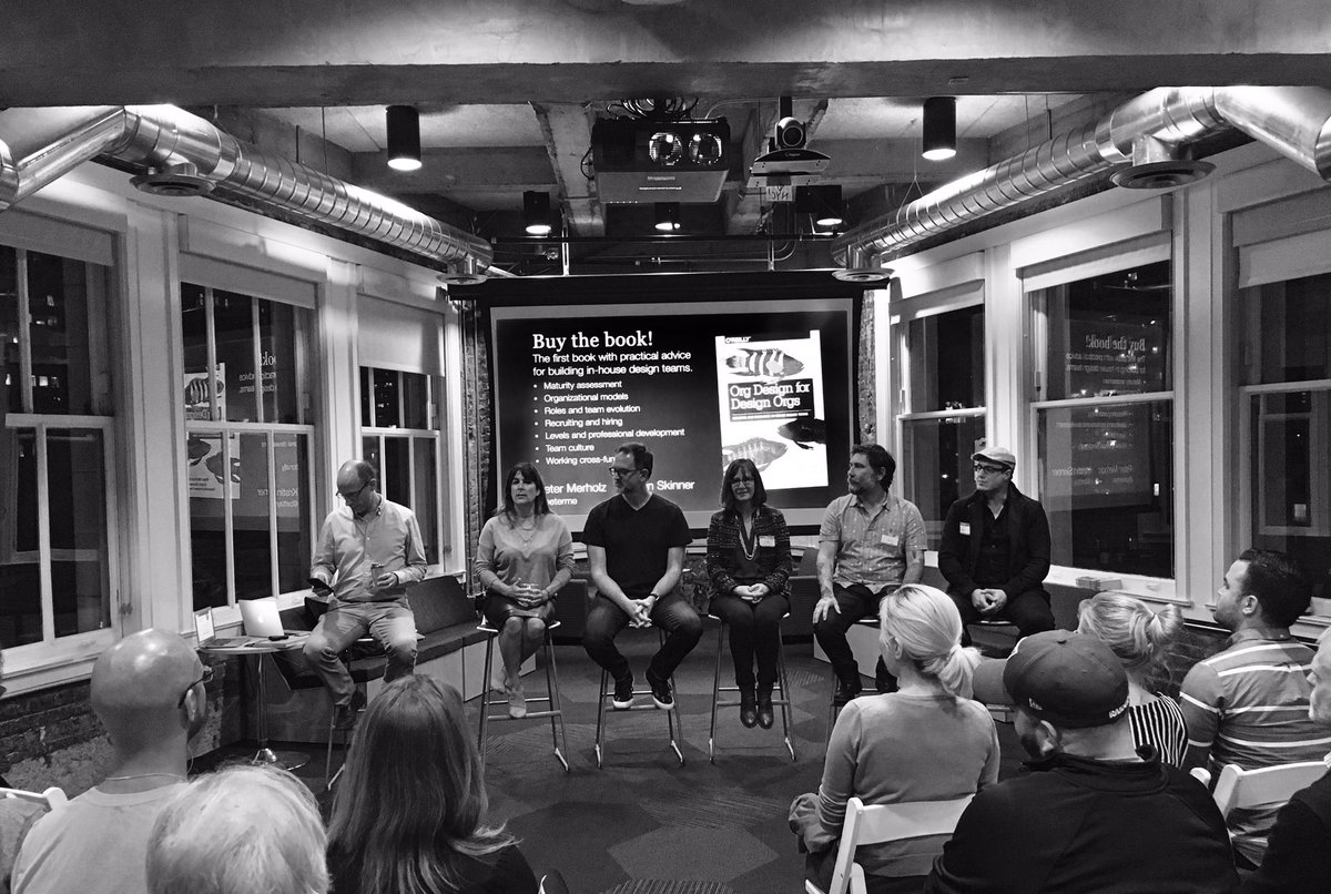 ixdasf's tweet photo. Our esteemed #ixdasf #designorgdesign panel takes the stage https://t.co/MD4vWlxgAq