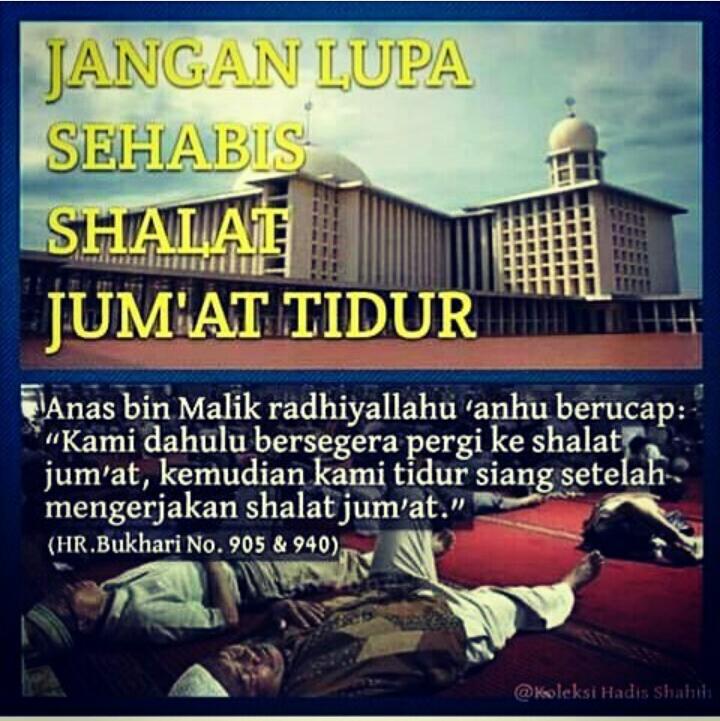 Hadis Shalat Jumat Gambar Islami
