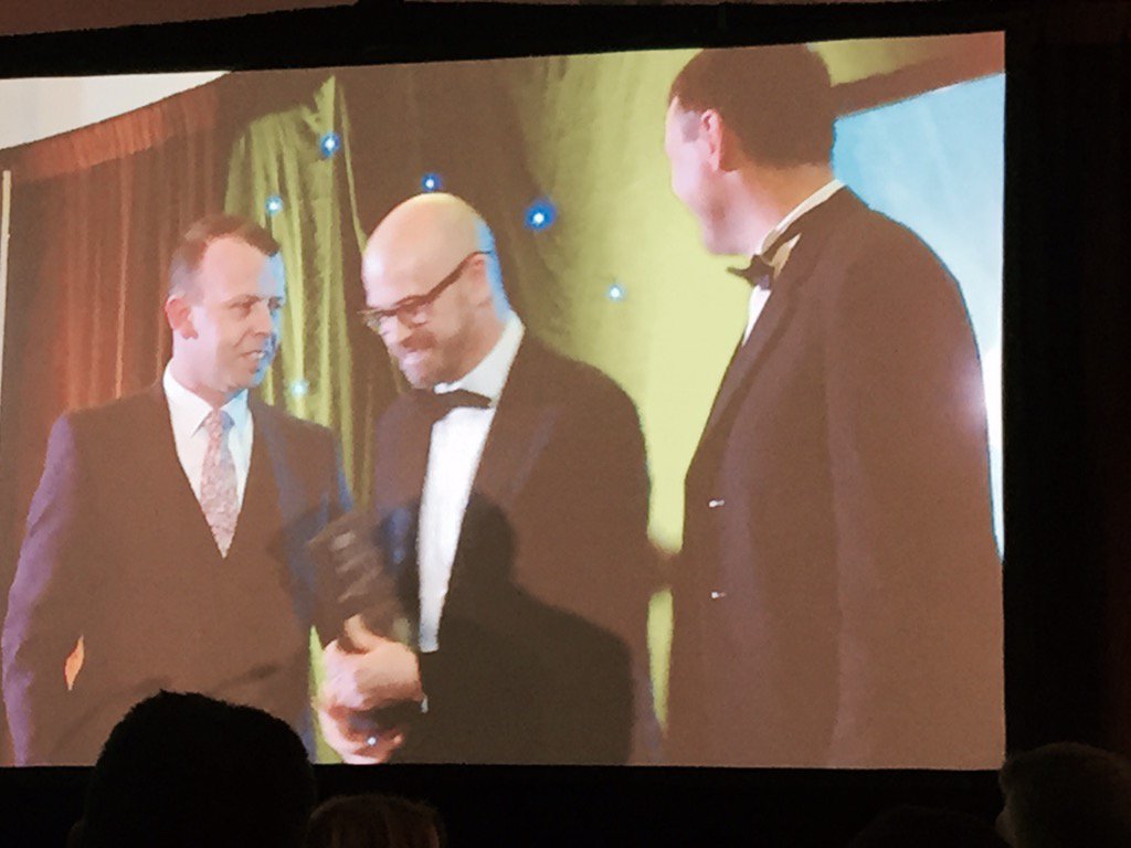 irishtv's tweet photo. #AgribusAwards @AgribusinessIRL Mark Dempsey presenting 'Agribusiness of the year - Diary' https://t.co/Nz4V0cVIEO