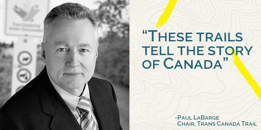 TCTrail's tweet image. These trails tell the story of #Canada @LWConnect #TheGreatTrail #Quotes #Champions