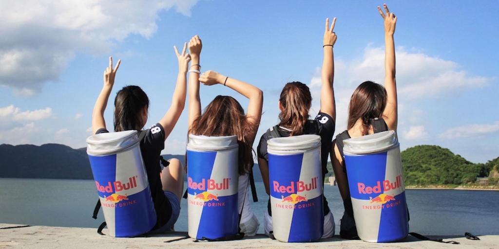 redbull's tweet image. Always spreading the Red Bull love? Here’s your chance to make a difference. 😏 Tag your friends who need some Wings!
