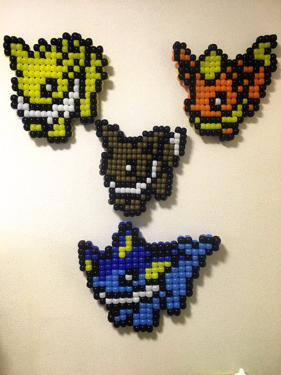 8bitballoon しま Twitter પર 初代ブイズ 8bit Shugei 8bit手芸 バルーンアート ドット絵 ポケモンサンムーン ポケモンgo Pokemon ブイズ もふもふ 任天堂 イーブイ サンダース シャワーズ ブースター