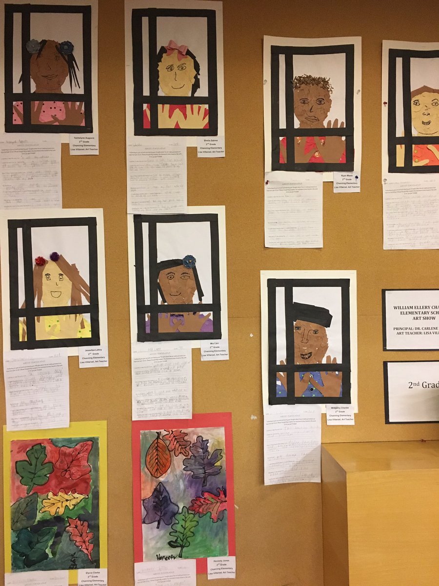 BPSCherylC's tweet photo. Budding artists displaying artwork & artist statements at Hyde Park Branch #bostonpubliclibrary #bpspln #GoBPSChanning! https://t.co/OtJ4DfZ2x7