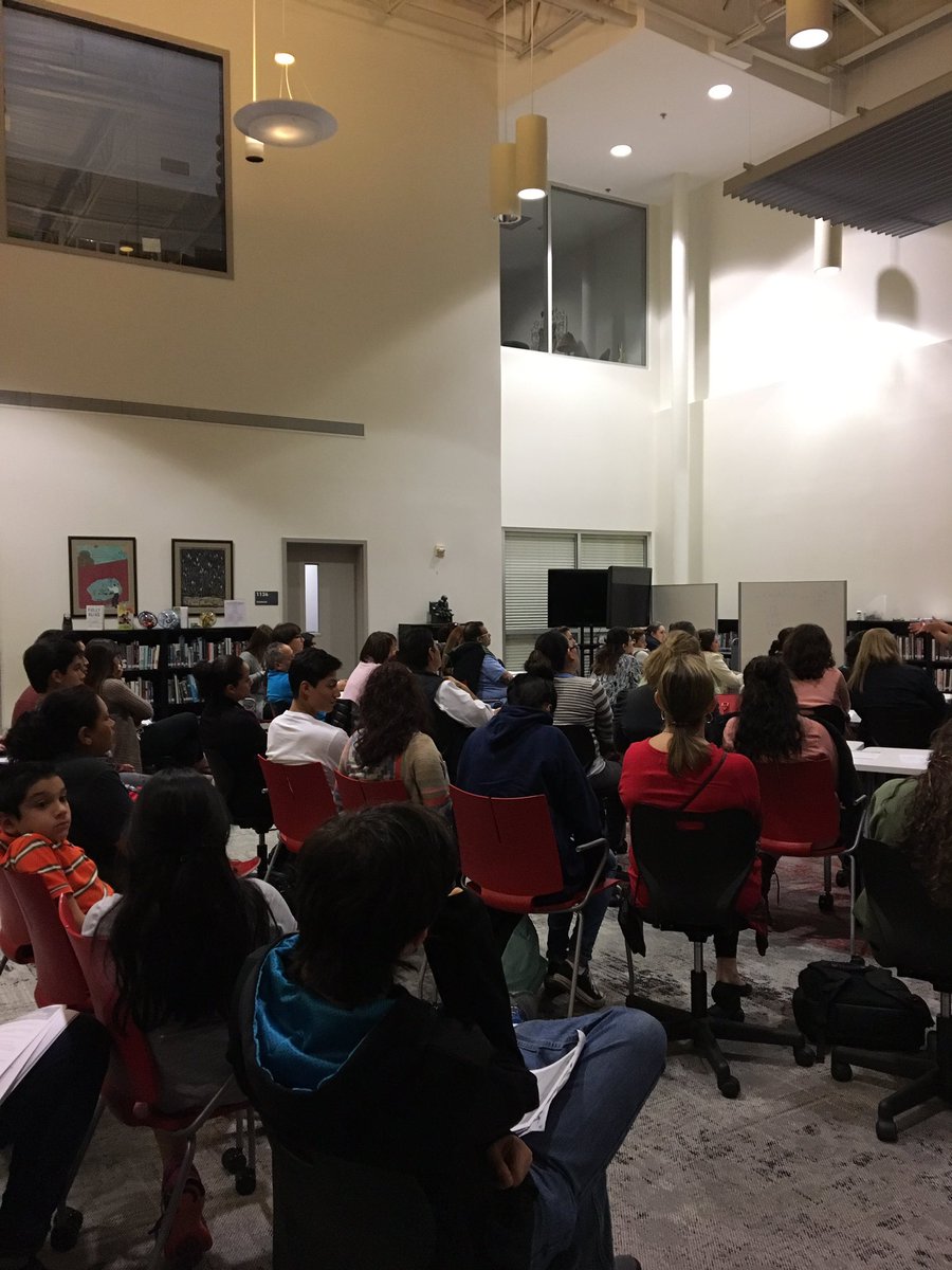 Financial aid night for Latino students, great job HS BCLs@AHS