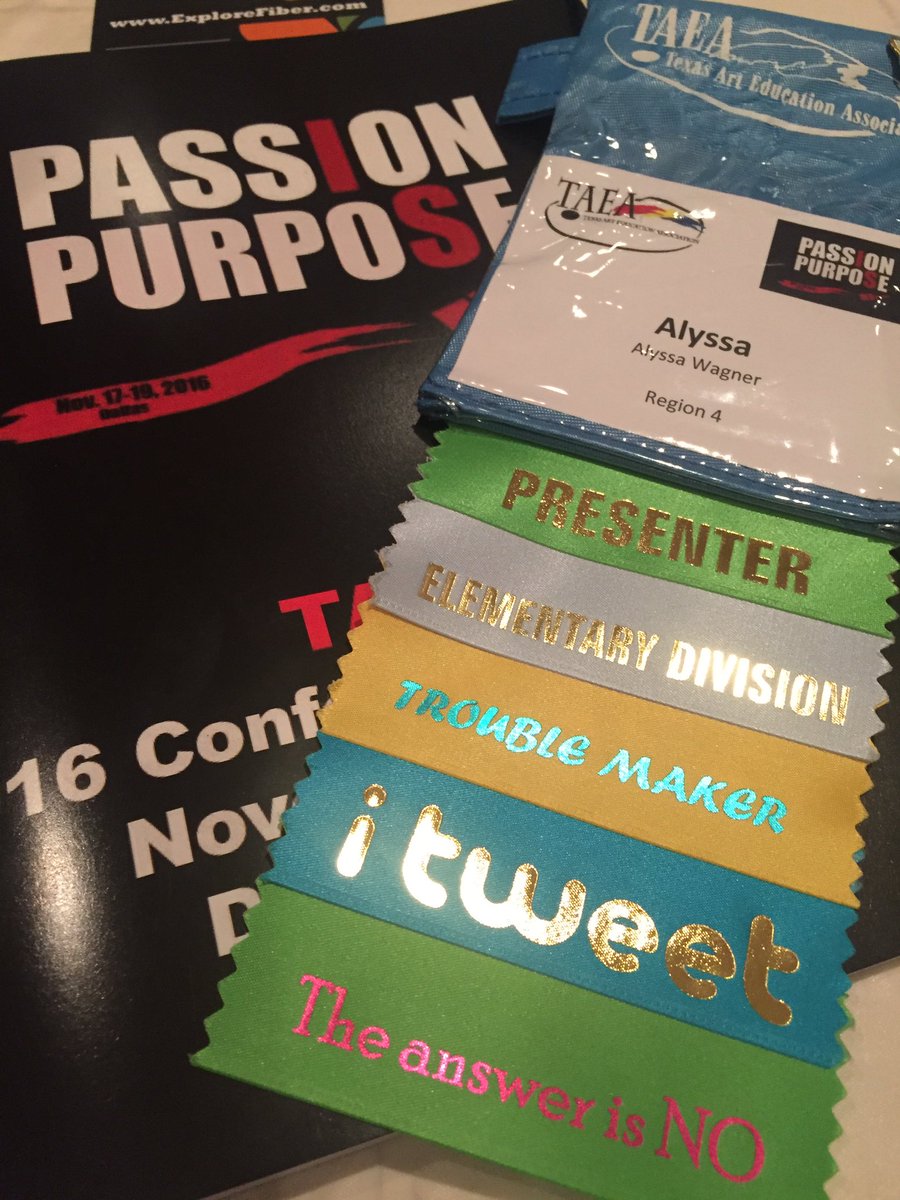 Dallas! I'm here and ready to party... and learn... and party! #TAEA16 #1stTimePresenter #ProfessionalTroubleMaker #PassionIsPurpose