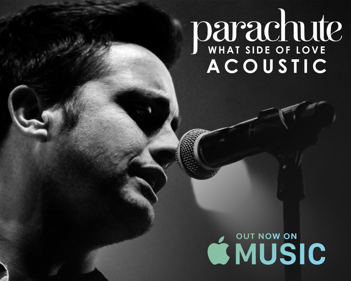 parachute's tweet photo. Listen to the acoustic version of What Side of Love on @AppleMusic now:

https://t.co/dNrhajiJJQ

📸: Connor Burchett https://t.co/xqYBM7zbA6