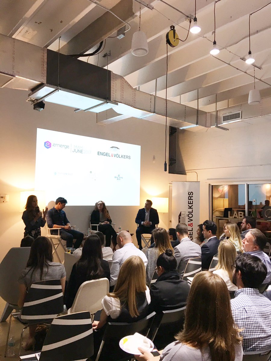 eMergeAmericas's tweet photo. Kicking off our 1st @eMergeAmericas RDV @thelabmiami with @engelvoelkersmiami #miamitech #eMergeAmericas #GlobalEntrepreneurshipWeek https://t.co/dP6ByBhG38
