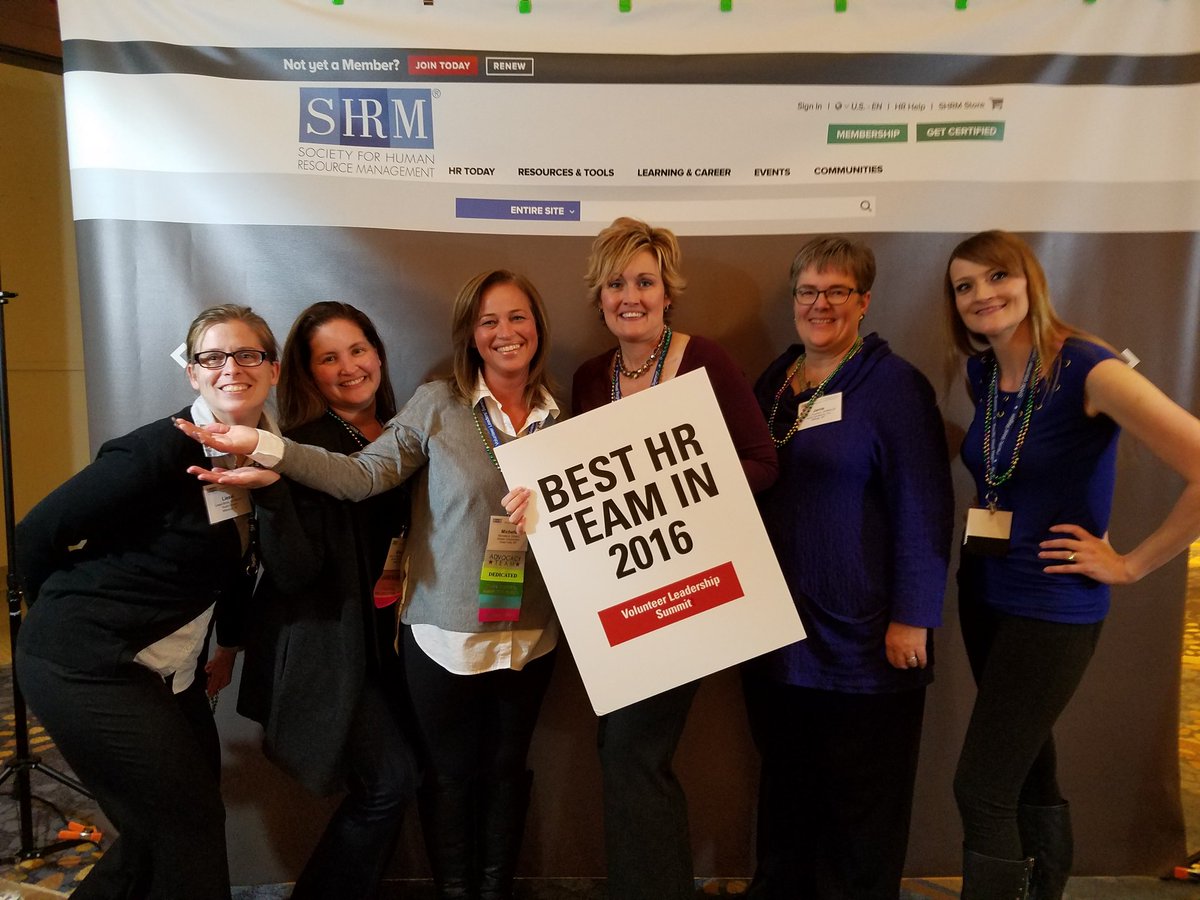 MichelleCohens's tweet photo. Yes!! Best HR Team! #shrmvls #ignite Thanks for a fun reception! https://t.co/vVrhz1SeEG