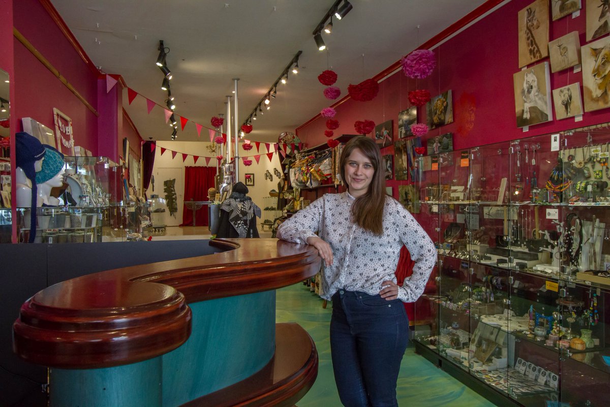 When <a href="/incube8r/">in.cube8r gallery</a> founder and #entrepreneur Elle-May was ready for the challenge – she bought a #business: bit.ly/2fBmYNs