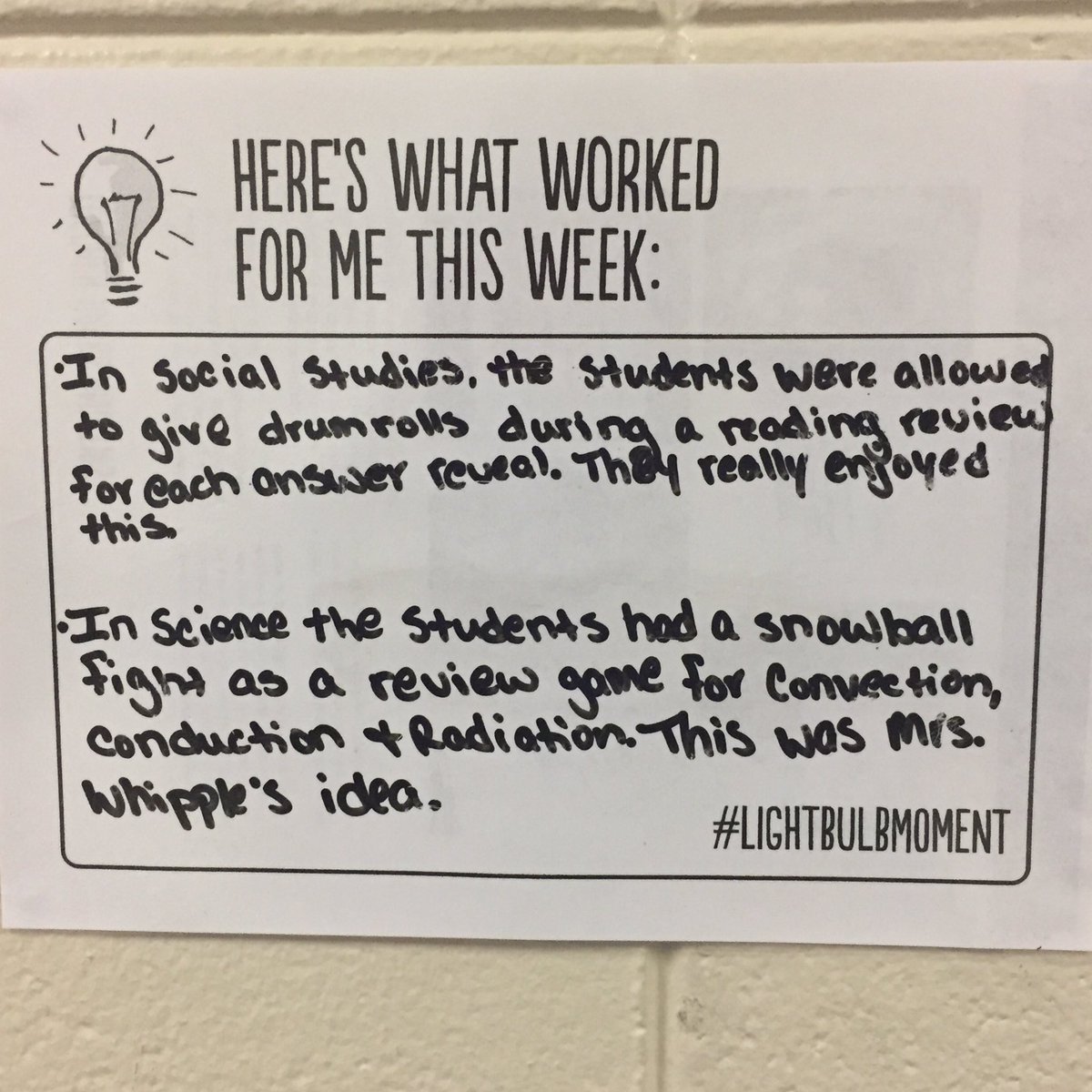 Thanks @K_Williams0812 &amp; <a href="/kimwhipple14/">Kim Whipple</a> for sharing these ideas. #LightbulbMoment  @SMS_Vikings <a href="/teacher2teacher/">Teacher2Teacher</a>