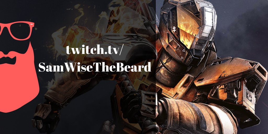 wise_beard's tweet image. Live Now! Custom 6 vs 6. Gonna be a great time. 
twitch.tv/samwisethebeard 

#twitch #destiny #bungie