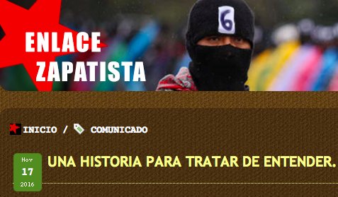 Resultado de imagen para EZLN: Una historia para tratar de entender