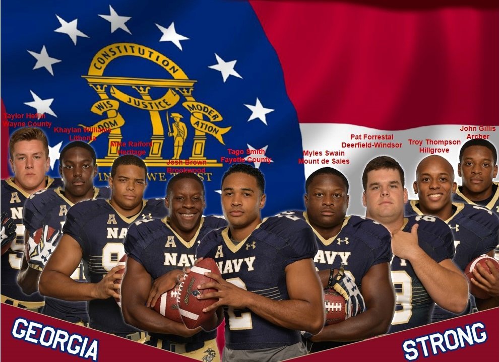 Georgia Boys! #DSGB #NavyFootball