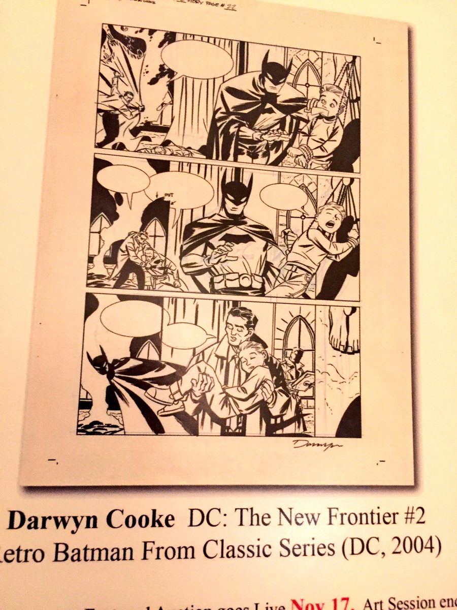 ByGotham's tweet photo. Okay it's that time again! #ComiclinkPreview #BatmanEdition. Hey @TomKingTK check out this Darwyn Batman New Frontier page. Drool. https://t.co/9IStwq62ZV
