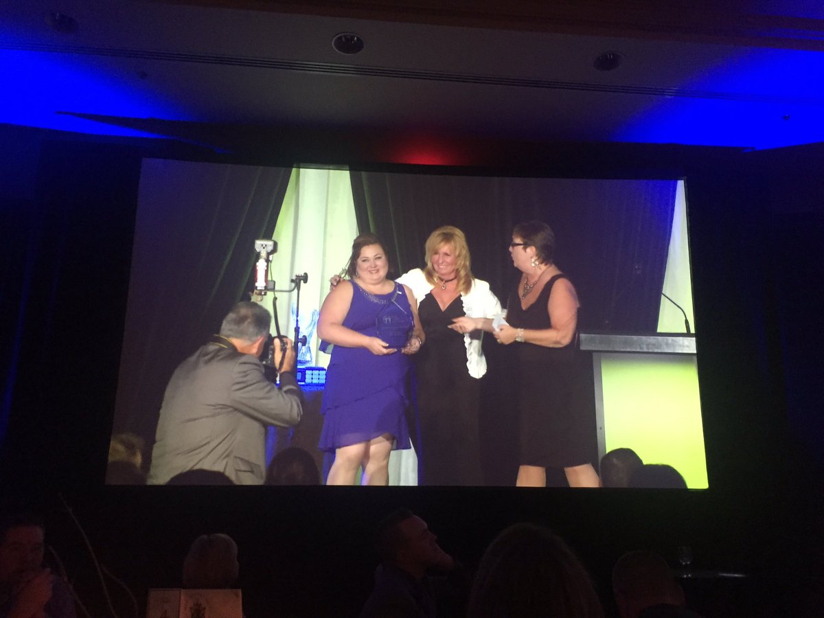 ChrisLeahy's tweet photo. Congrats to @kakekreations for winning the New Business of the year business achievement award tonight at #ppbaa16 @WhitbyChamber https://t.co/O4OHyPE7qM