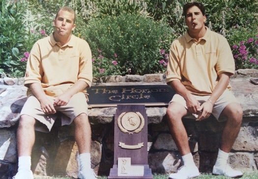#tbt Cigars and championships, that's what @PatPerezGolf does. Congrats on the win Pat! #SaqDaddyCertified #ASULEGEND