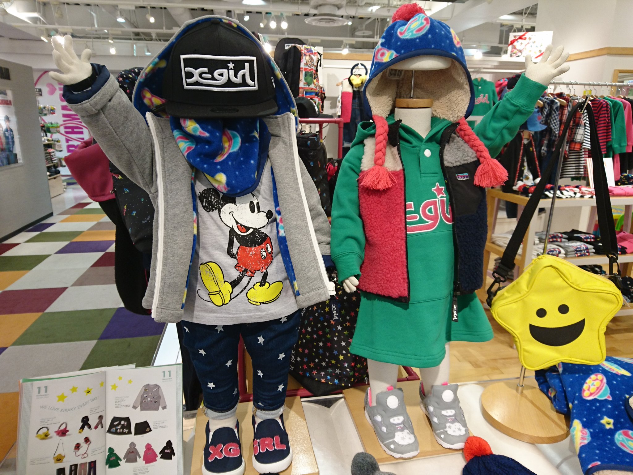 名古屋parco 名古屋パルコ 西館6階パルコキッズ エックスガールステージスではミッキーコラボやキラッキーのアイテムがたくさん揃ってます 子供服 T Co Wiugpglevs Twitter