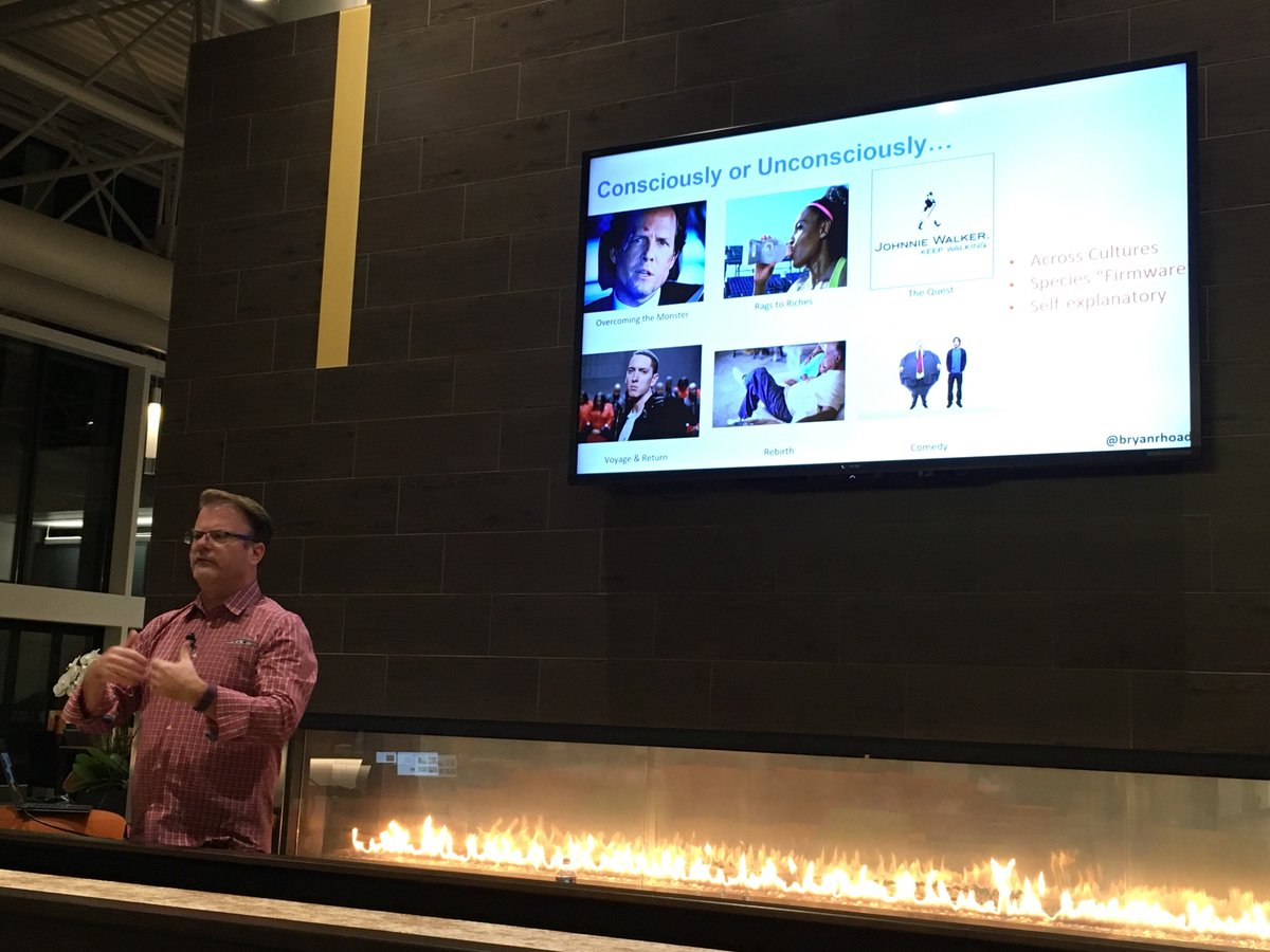 davidtweets's tweet image. Use archetypical stories in you content - by  @bryanrhoads at  #cspdx