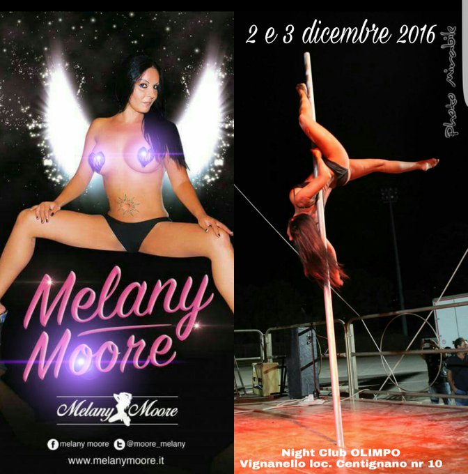 https://t.co/y728qlkbqY Sexystar melanymoore https://t.co/hhHXjNWW14  2-3 Dicembre Night club Olimpo