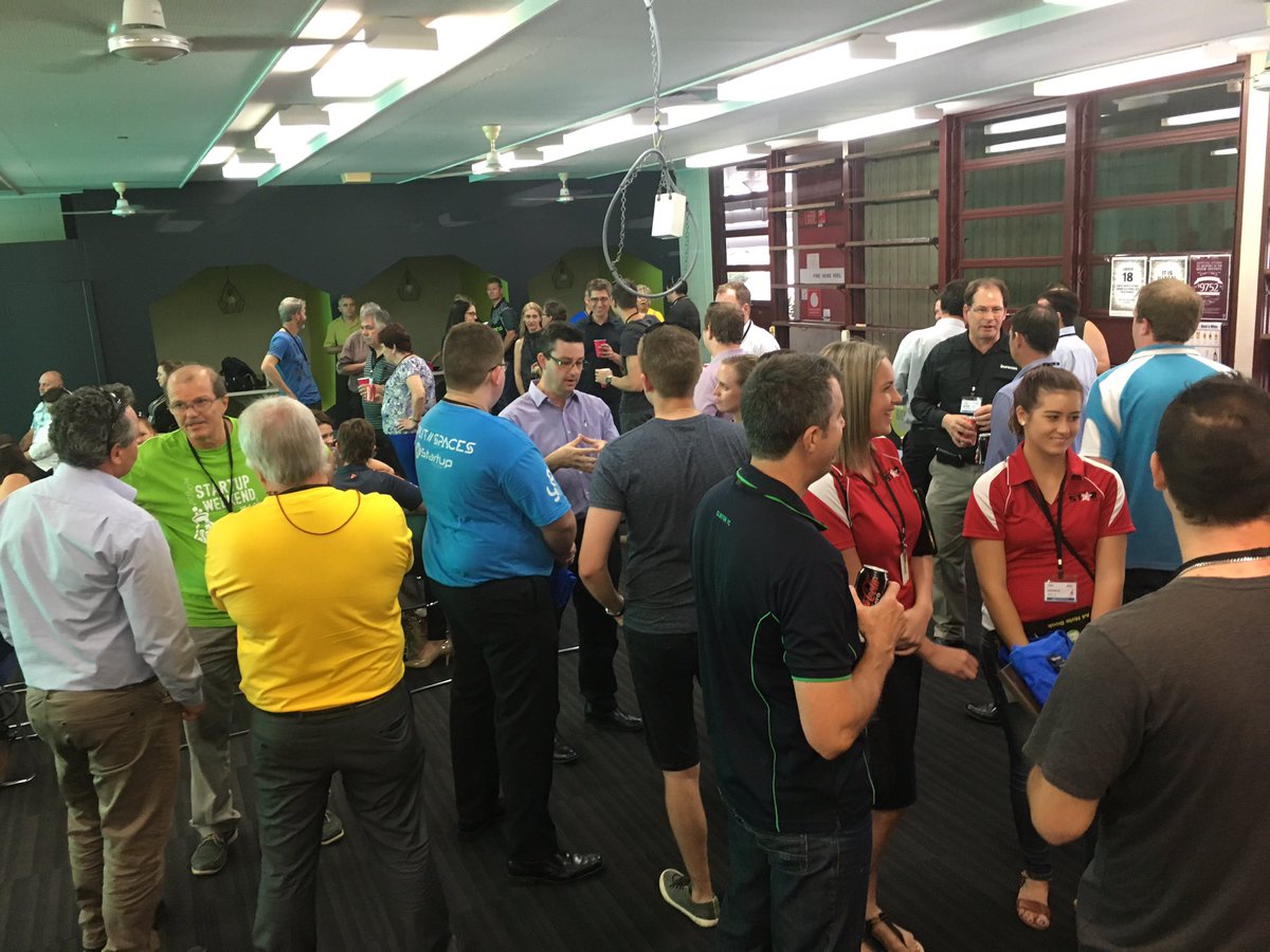 tinarawene's tweet image. #SWMKY16   The energy is building. #splitspaces