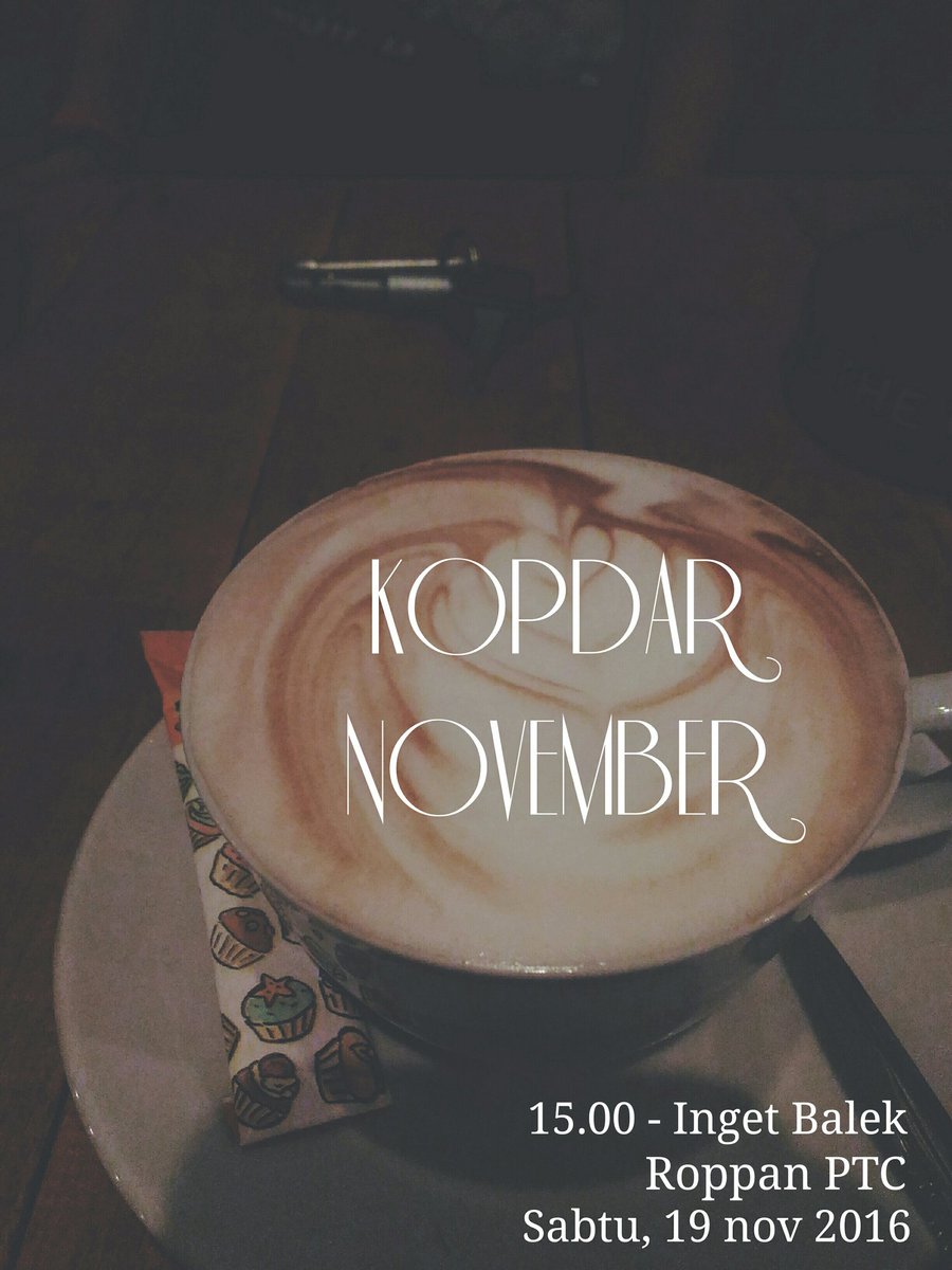 Ini jadwalnya.
Yuk ramaikan