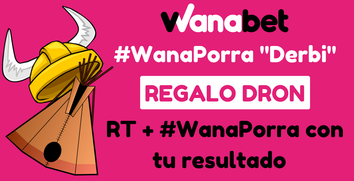 YaassCasino's tweet photo. ¿Es un pájaro? 🐦 ¿es un avión? 🛩 ¡NO! 😂 es el DRON que te regalo con la #WanaPorra ESPECIAL del #Derbi ⚽️ https://t.co/K6UDkYitls