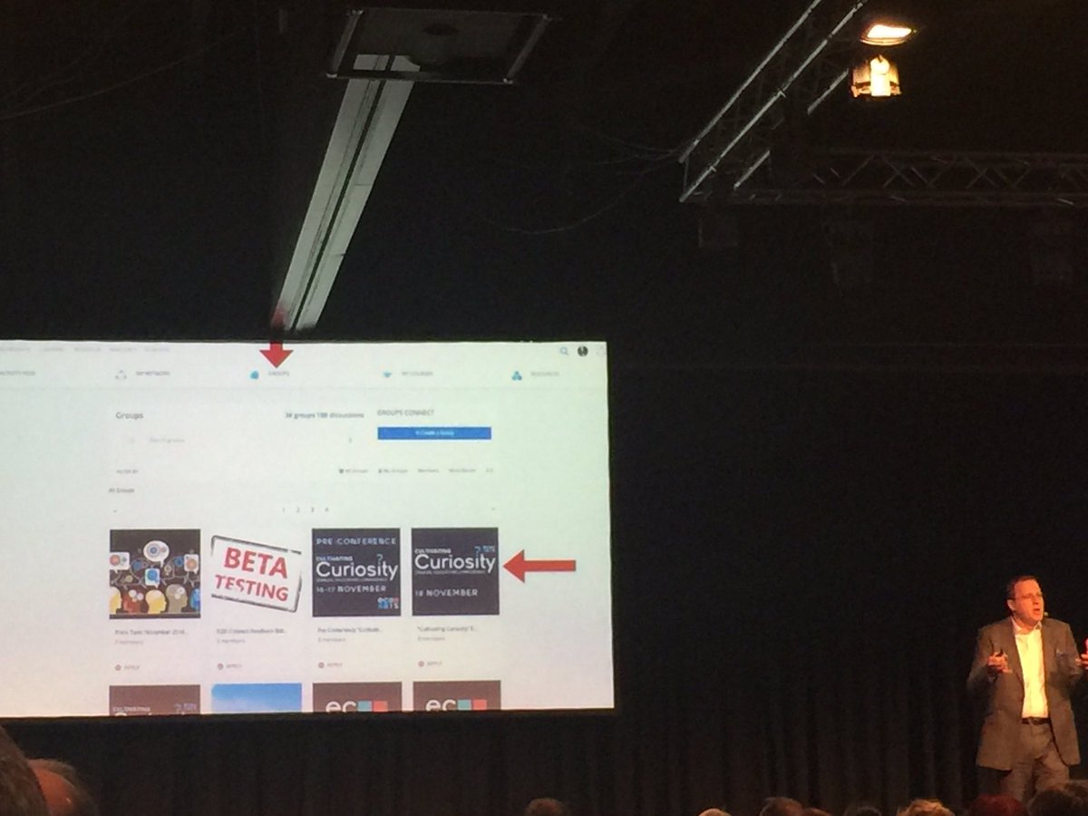 Dr. Ruth launching new #ECIS Community site.  Let's all join &amp; collaborate #ECISNOV16 <a href="/jweyburn/">Jennifer Weyburn</a> <a href="/BrianLockwood/">Brian Lockwood</a>  @AJHiggi <a href="/AISLearns/">AISLearns</a>