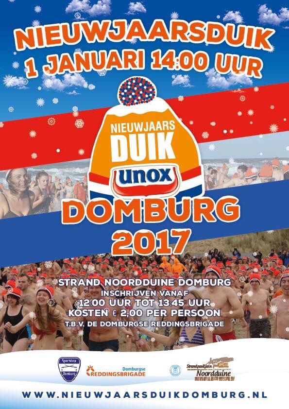 Kom je ook? #Nieuwjaarsduik #Unox #Frishetnieuwejaarin
