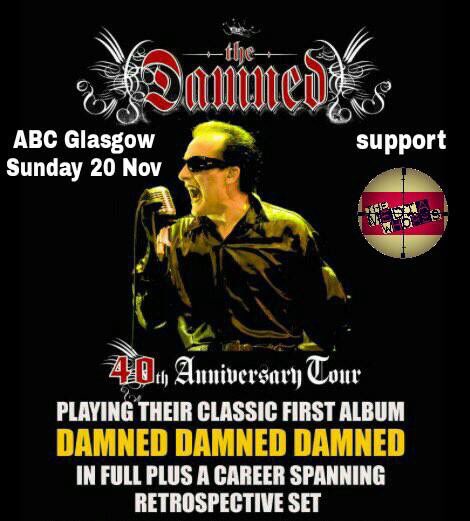 MediaWhoresband's tweet photo. Or this nice bit of merch whilst waiting for the blackout?! @damnedtwits @sensiblecaptain See you Sunday night @O2ABC Doors 7pm #Damned40 https://t.co/HaJa2bQkuf