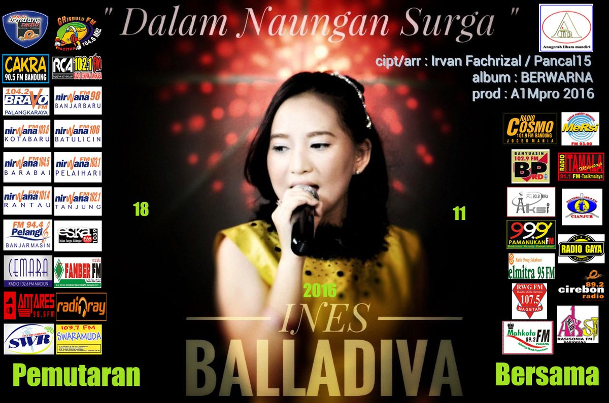 #np Pemutaran serentak @Inesyablldf  "dalam naungan surga " on PilarDangdut_aksifm with <a href="/dj_ttdy/">Teddy Triantoro.tt</a> #mantap_aksinya