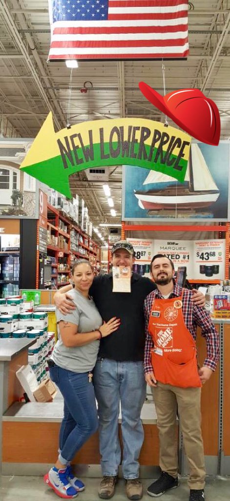 Recognizing Paints DH Jimmy for being a team player! Thanks Jimmy your freight team appreciates you 👍🏼😬#THD6315