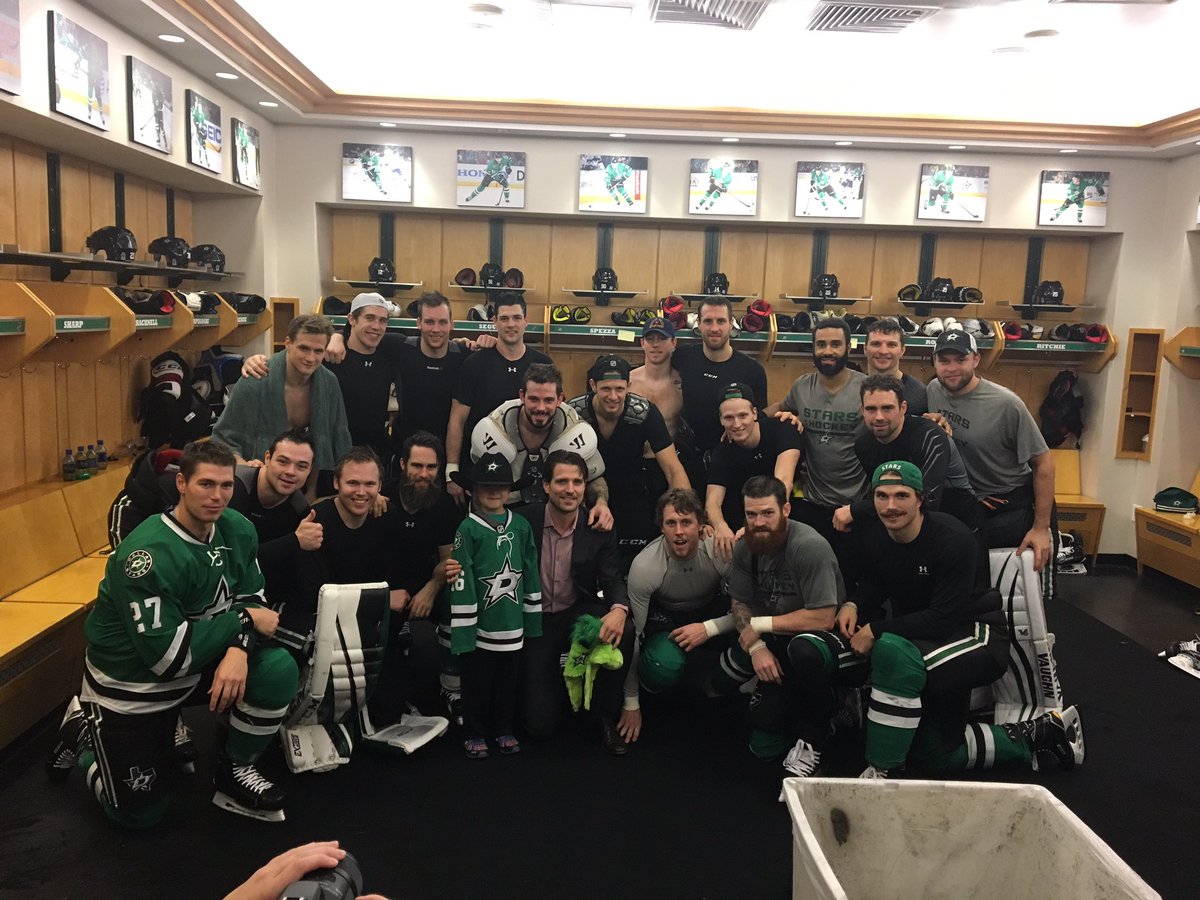 Game hat goes to our special guest Nathan for being so strong! This win is for you. #nathanstrong