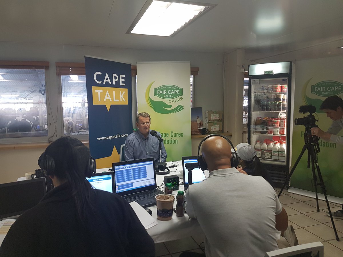 Cheers_Jessica's tweet image. @CapeTalk @faircapedairies #CEO #Interview #FreeMarketSystem #Consumers #excitingTimes #ServingYou #MeltLoubser #Farming #InTheBoardroom