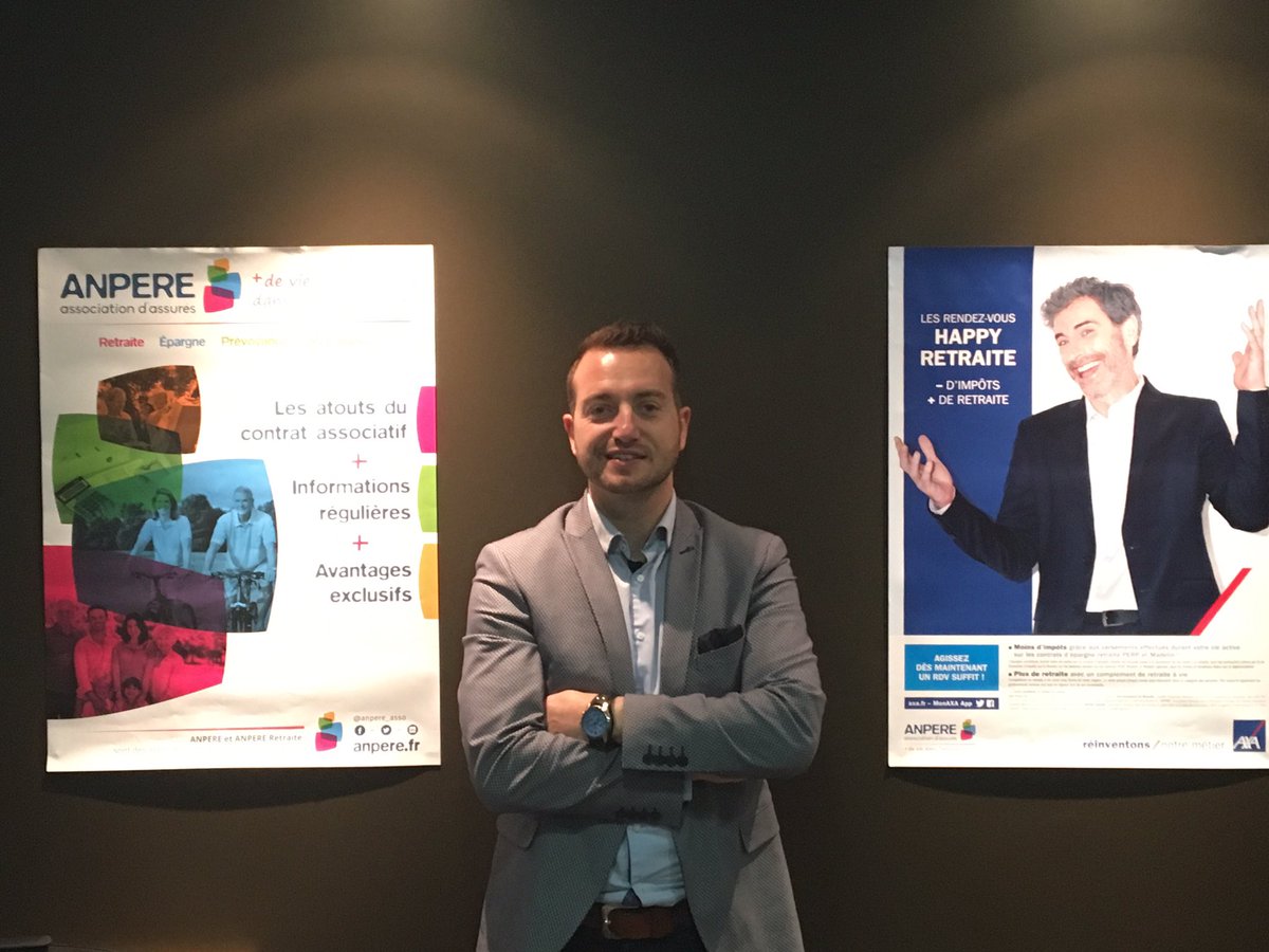 AxaLaurensou's tweet photo. Nos instants pro ! Un vrai échange de pros à pros, theme évoque la retraite. #retraite #axa #instantspro #mesreunionspro #HappyHour https://t.co/PhgZSyxcya