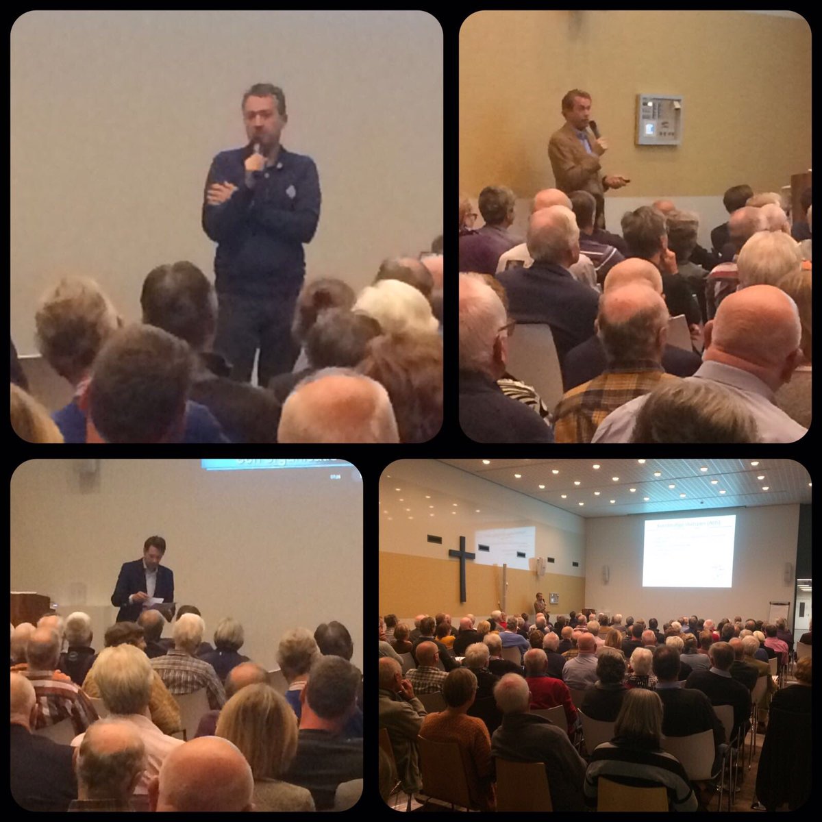 Succesvolle patiëntenavond  over #prostaatkanker en de gevolgen van behandeling. Erg veel goede vragen uit publiek van ruim 100 aanwezigen.