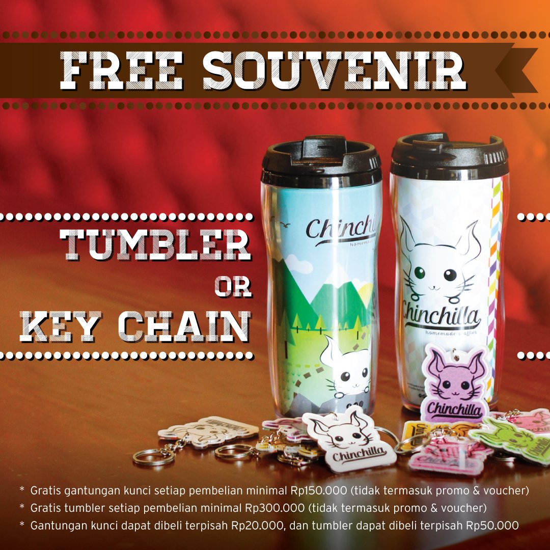 hey Chilla, do you want this...;D Get it only at Chinchilla <a href="/GrandMetMall/">Grand Metropolitan</a> and <a href="/MetMalCileungsi/">Metropolitan Mall Cileungsi</a> 
S&amp;K berlaku.