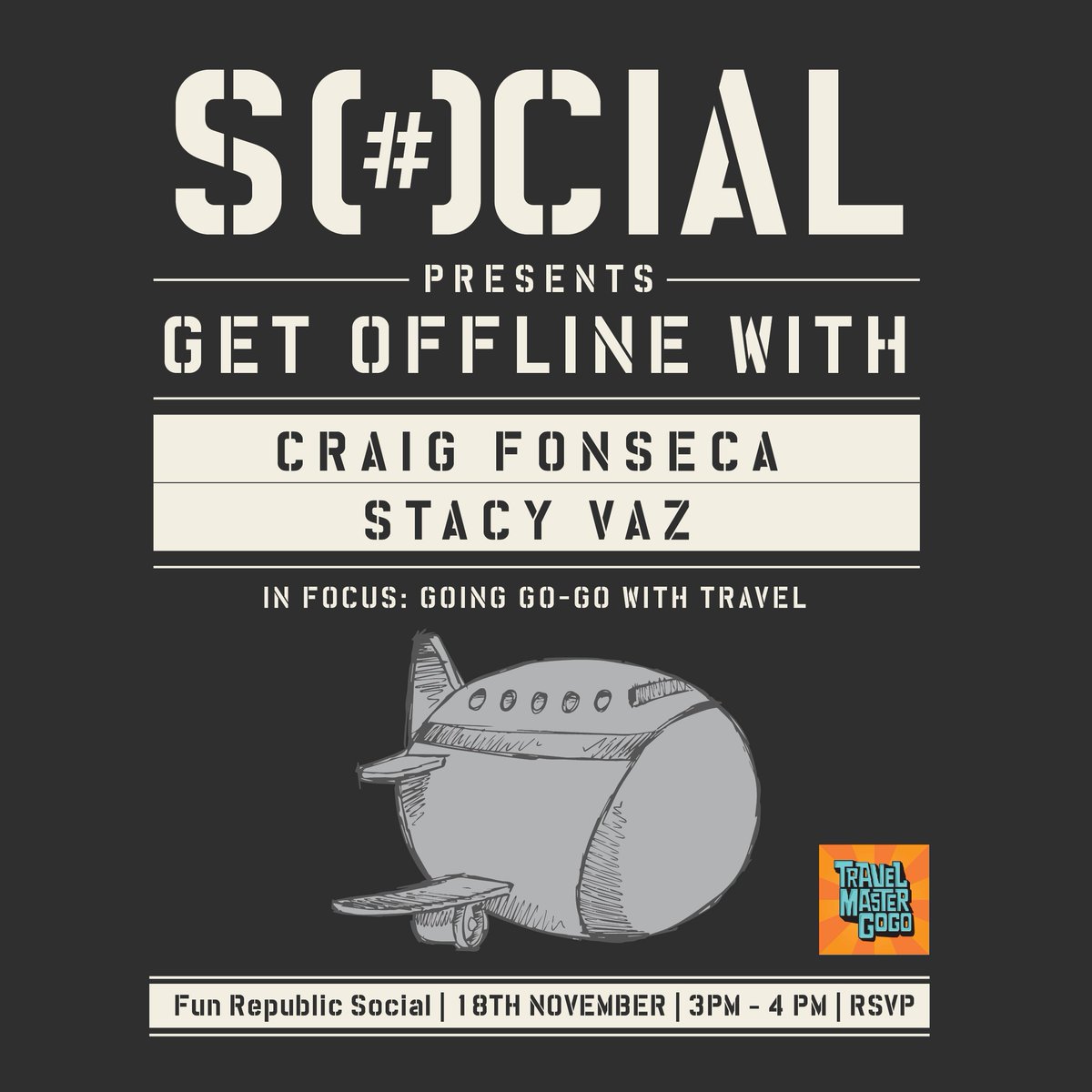 Travel_Gogo's tweet image. We&apos;re at @SocialOffline today. Drop by, listen, and maybe have a drink (or 5) with us. :) #GetOffline
Register here: facebook.com/events/1784626…