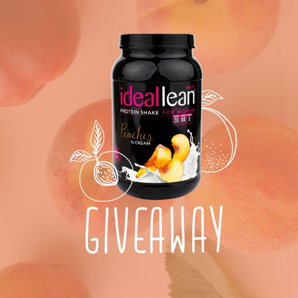 We're giving away ✋ FIVE tubs of new Peaches 'N Cream IdealLean Protein today! 🍑 Enter here: gleam.io/sNku8/enter-to…