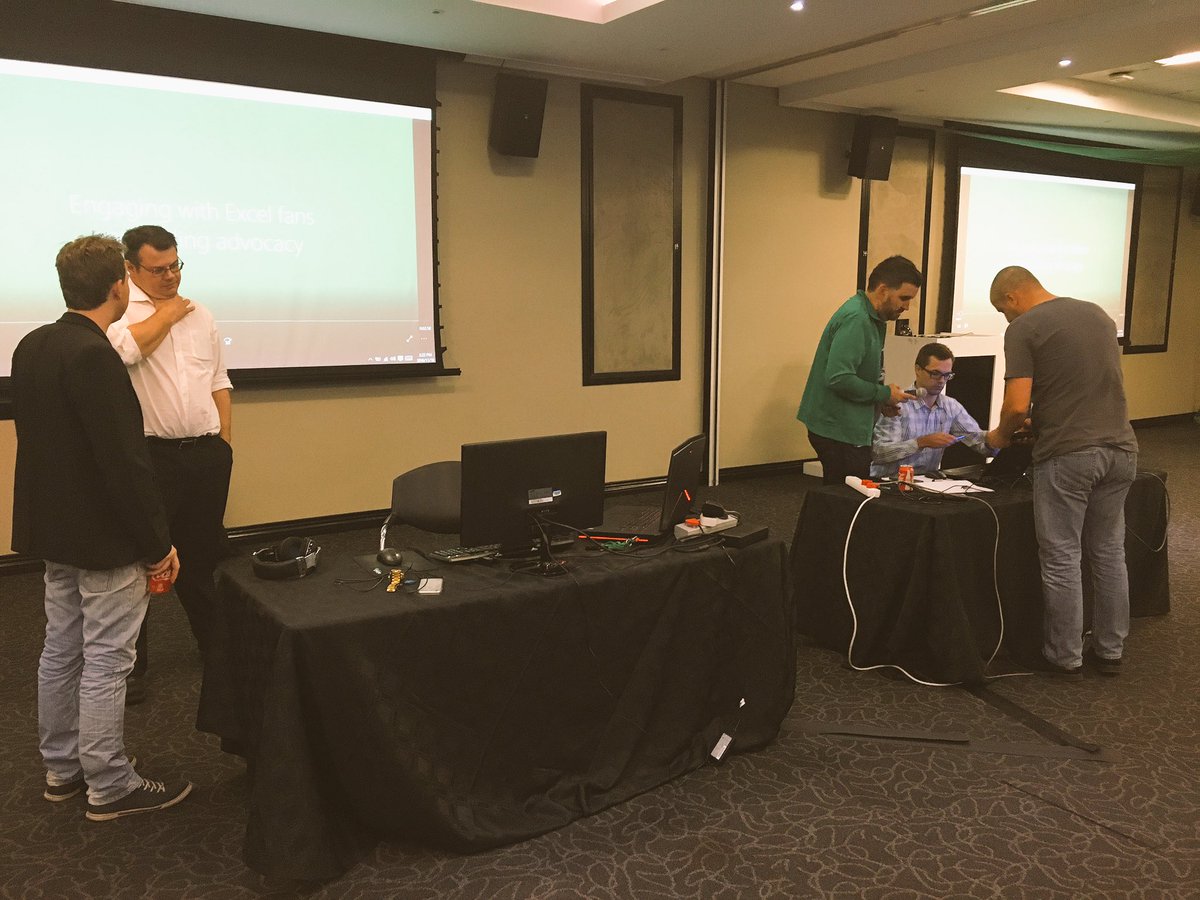 MicrosoftSA's tweet photo. Time is up!! The contestants all say the finals were tough!!! It is now up to the judges to let us know who the #excelchampSA champ will be! https://t.co/ttZnNGJSI0