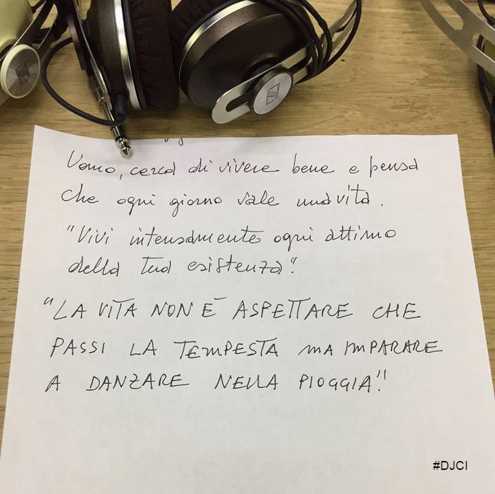 DjChiamaItalia's tweet photo. Vivi intensamente ogni attimo della tua esistenza! https://t.co/UVMncHLPgM