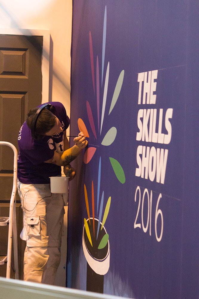 CITB_UK's tweet photo. A lot of talented construction apprentices are showing what they can do at the #SkillBuild2016 Final https://t.co/hWenSBymfL https://t.co/zHealIGfEB