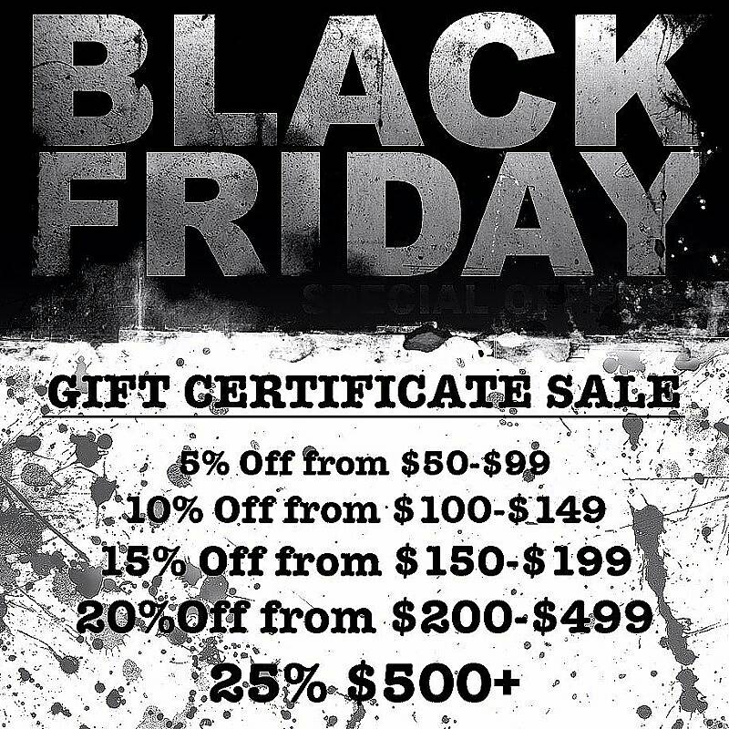 MarkDuhan's tweet photo. In 1 week from today. 
Save on a great holiday gift or just save money on your next tattoo. https://t.co/PDtT36JrYi